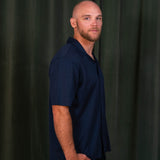 Rhone Palms Camp Collar Shirt