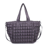 Dreamer Quilted Puffer Nylon Tote