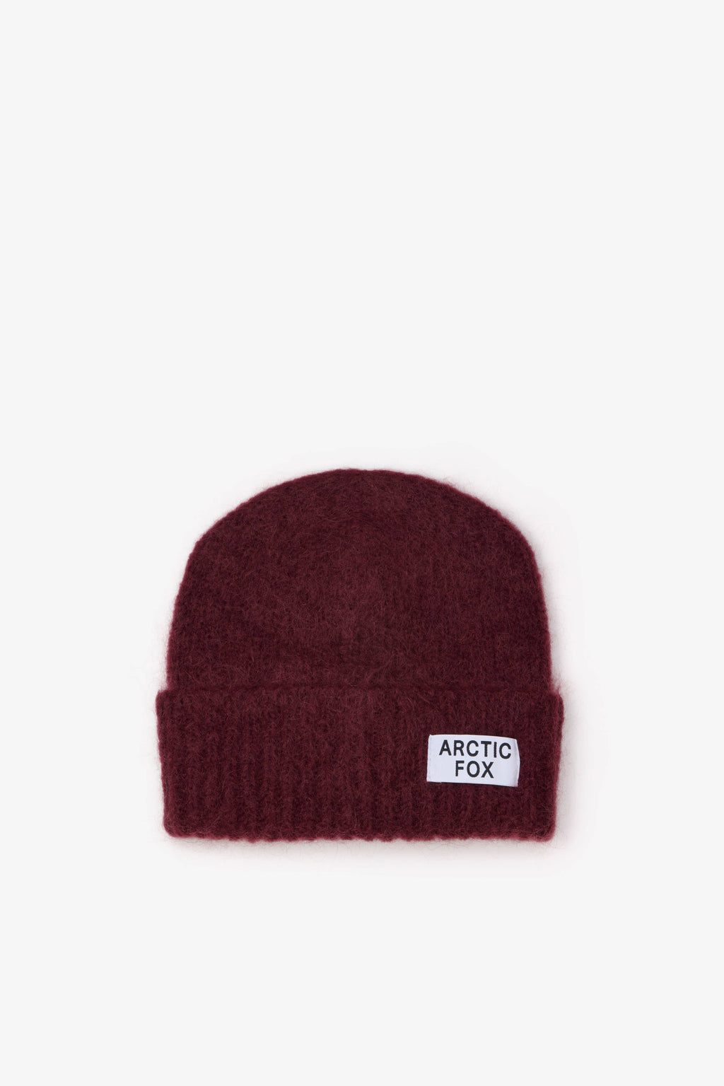 The Mohair Beanie - Cherry Burgundy