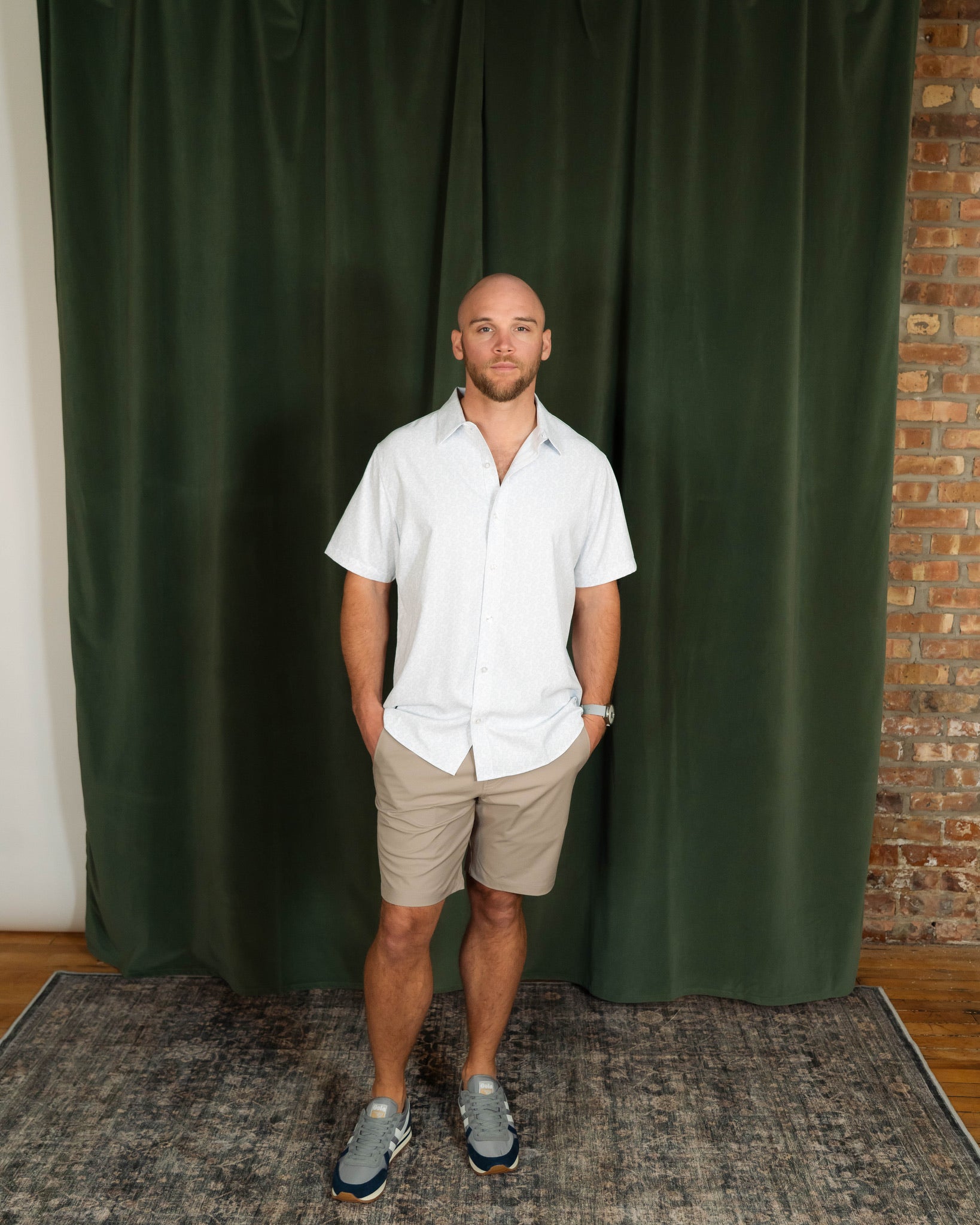 TM Techwoven Sunlight Button-Up