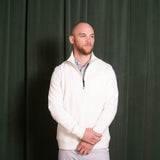 Billy Reid Quilted Half Zip