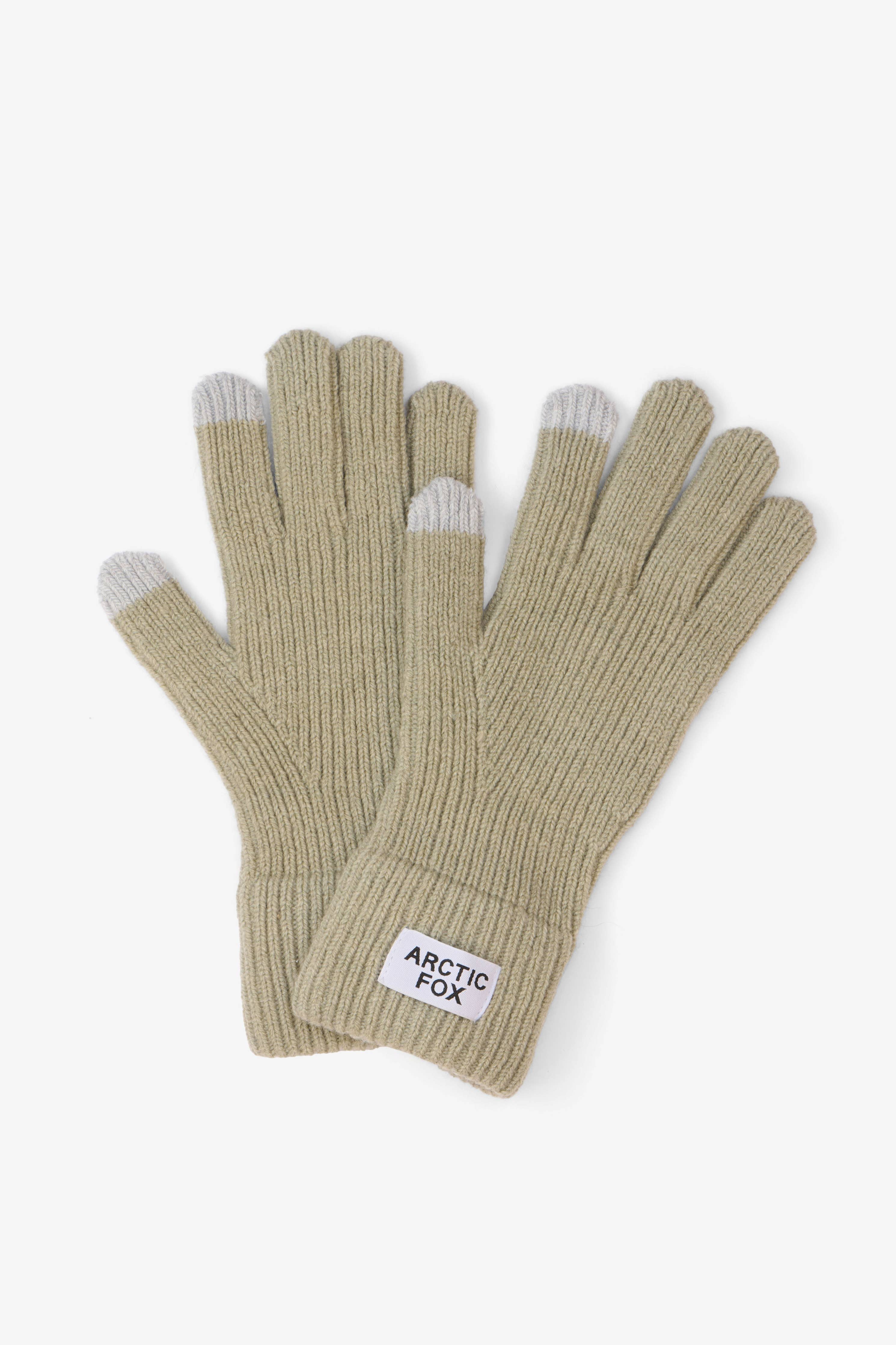 Recycled Bottle Gloves - Arctic Grey