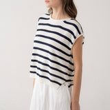Mariner Striped Knit Top