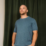 Stone Rose Washed Knit Tee