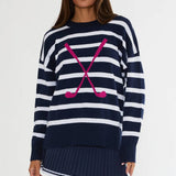 Callie Sweater Dusk Club Stripe