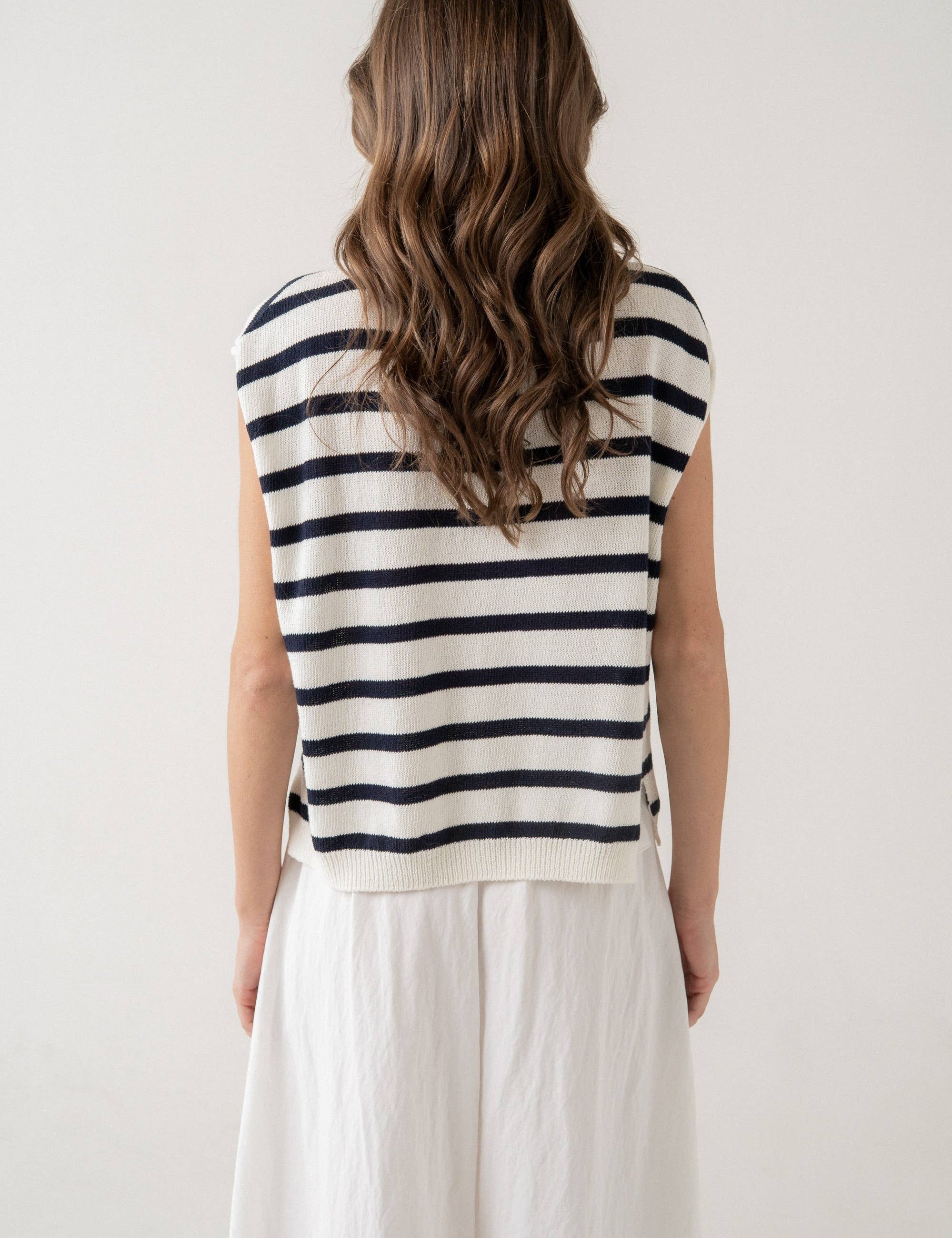 Mariner Striped Knit Top
