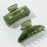 Jade Green Medium Claw Clip