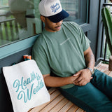 Health Is Wealth Tote
