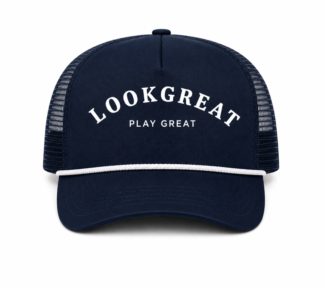 Look Great Play Golf Trucker Hat