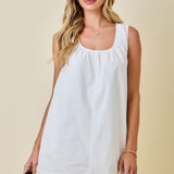 Sleeveless Swing Mini Dress