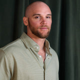 Stone Rose Technical Pique Button Down