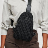 Beyond The Horizon Woven Neoprene Sling Sling Backpack