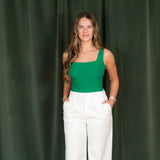 TM Cloud Rib Square Neck Tank