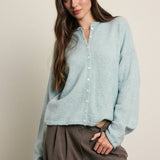 Soft Touch Button Front Cardigan
