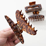 Deep Tortoise Large Claw Clip