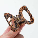 Wild Leopard Mini Claw Clips