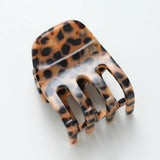 Wild Leopard Mini Claw Clips
