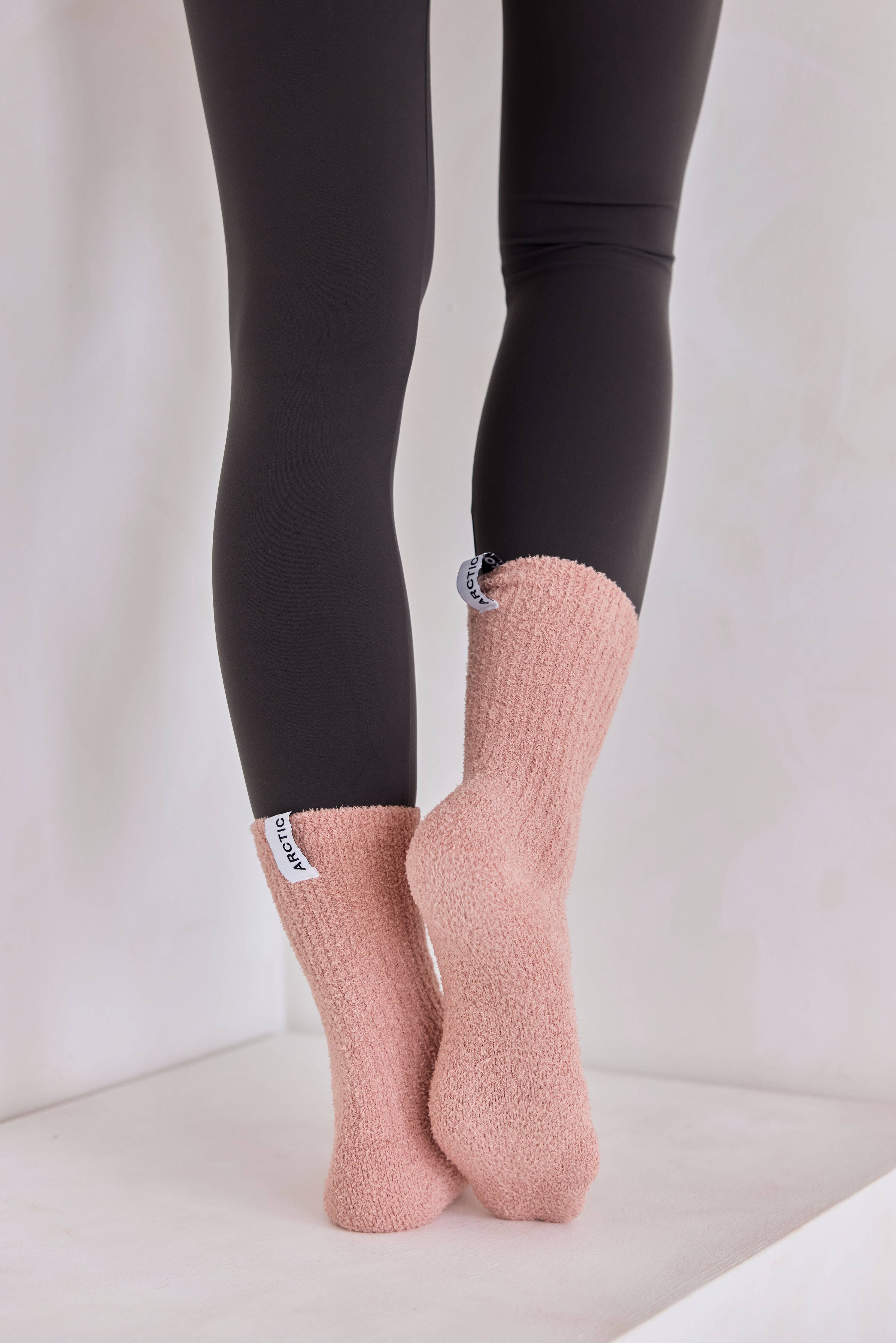 Cozy Socks - 100% Recycled - Muted Pink