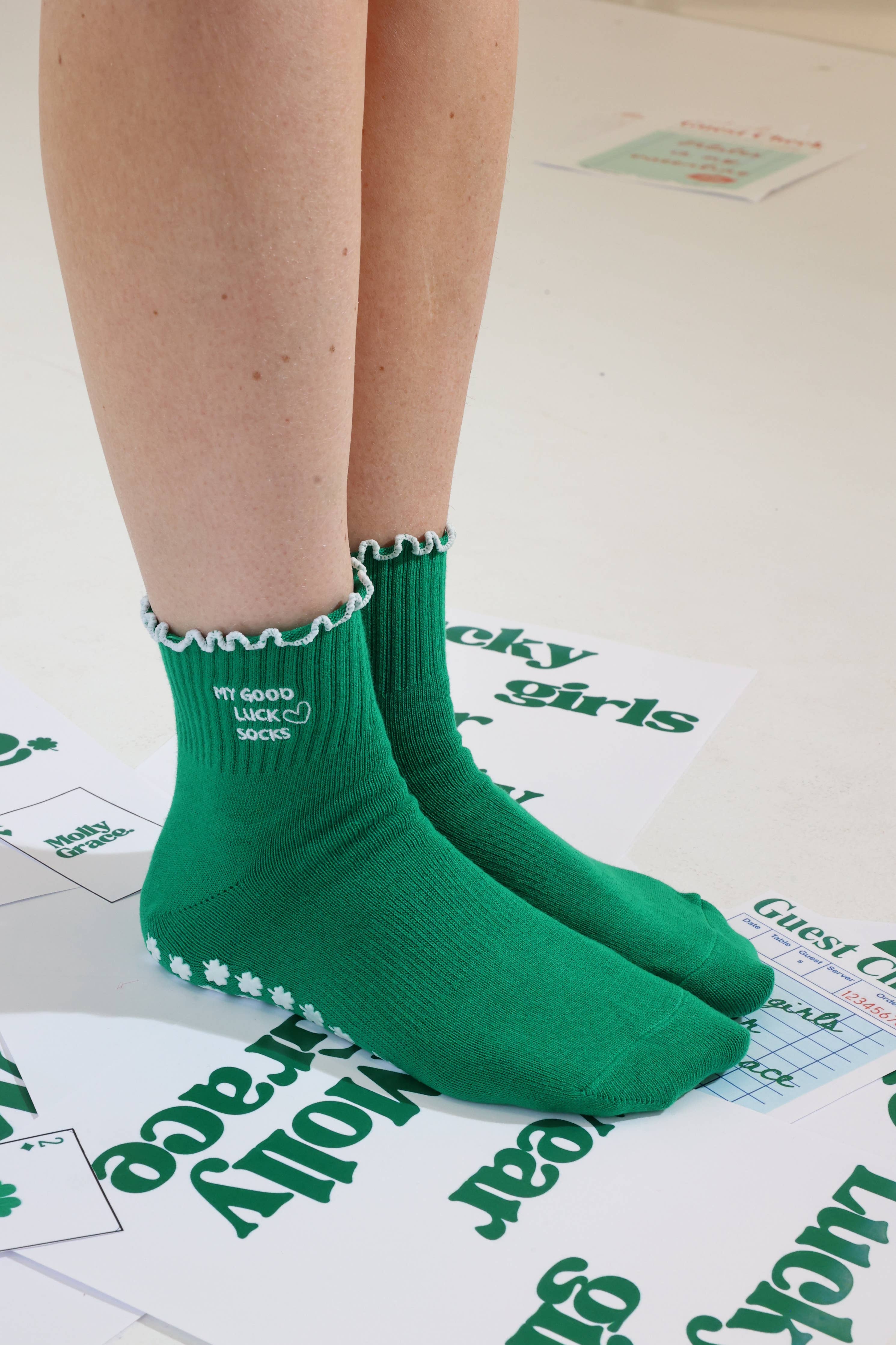 My Good Luck Grip Socks
