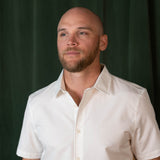 Rhone Brezza Linen-Blend Short Sleeve Shirt