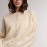 Classic Crewneck Soft Knit Cardigan