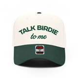 Talk Birdie To Me Golf Hat, Vintage Two Tone Hat