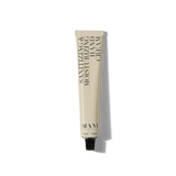 Hand cream tube with visible brand name on a white background