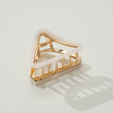 Amelie Metal Triangle Small Claw Clip