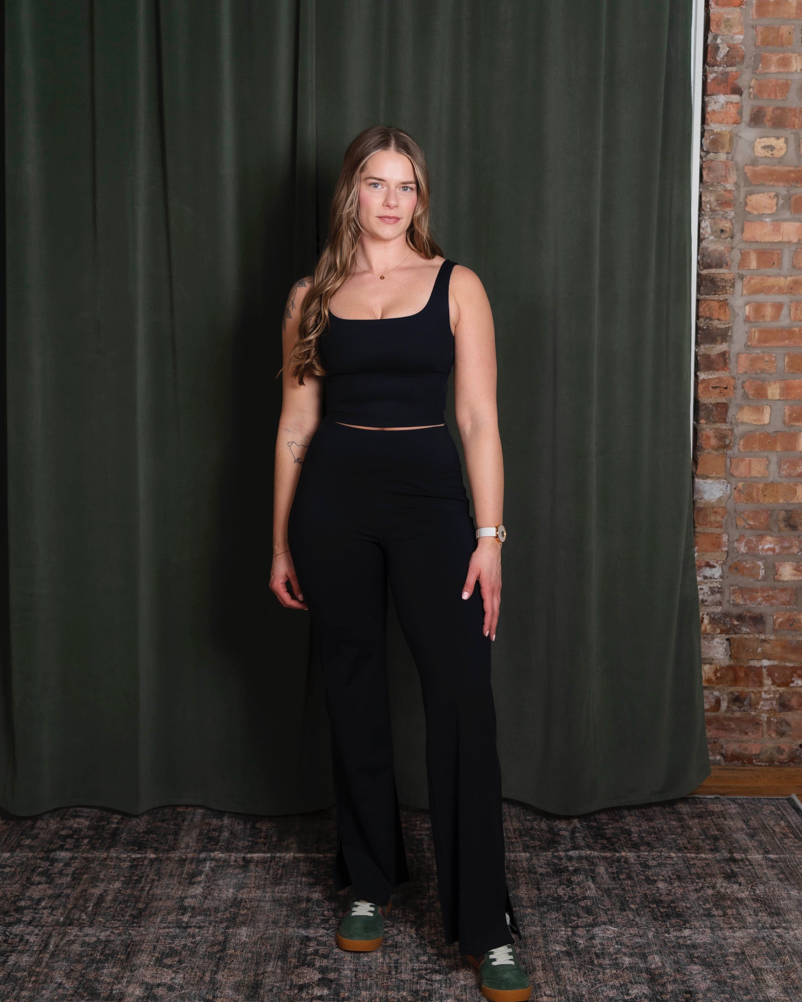 TM Women's Moveknit Rib Sport Top