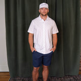 TM Comfortknit Geo Button-Up