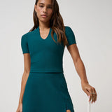 TM Moveknit Rib Limitless Top