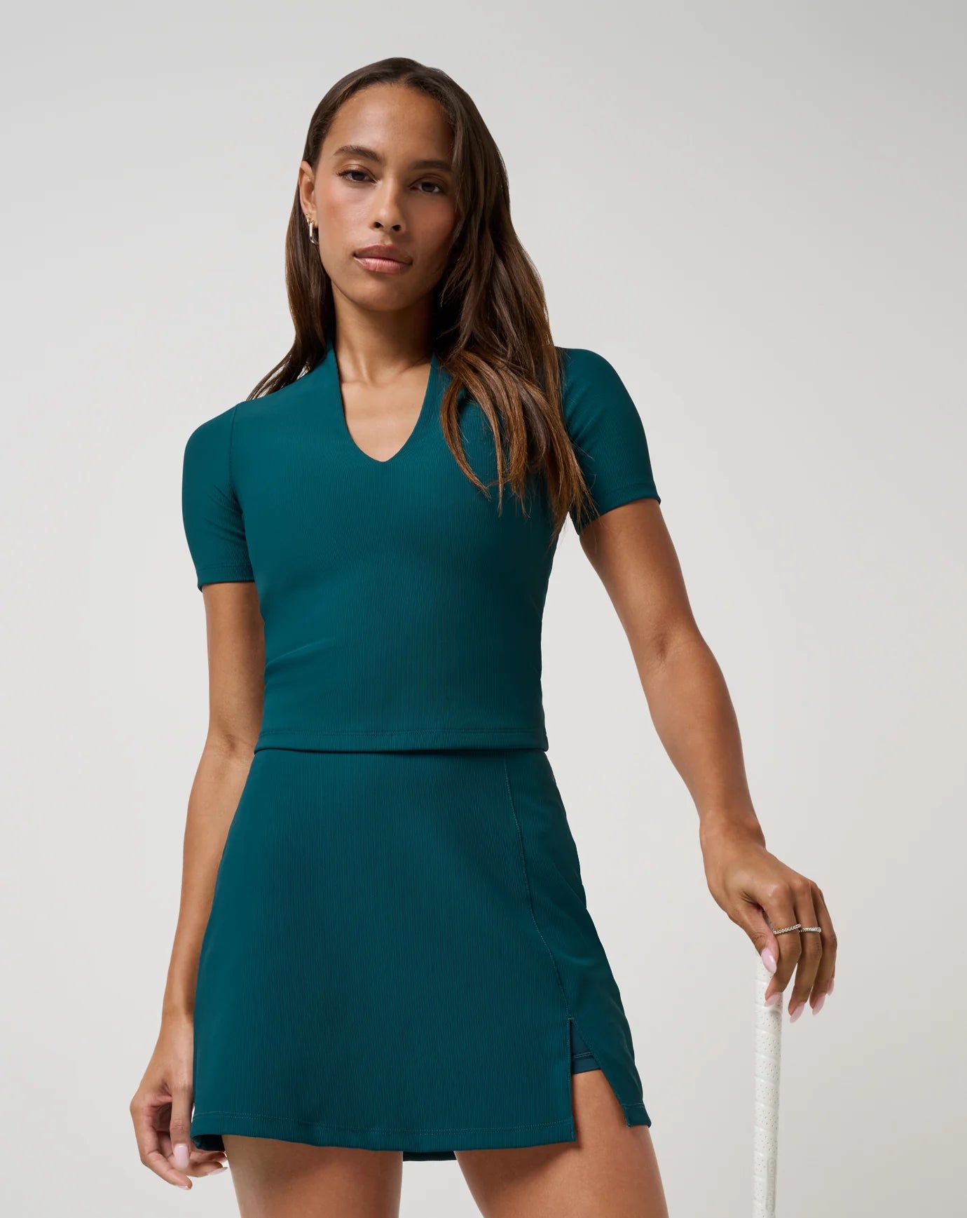 TM Women's Moveknit Rib Limitless Top