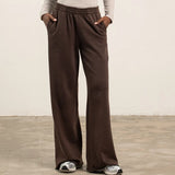 Recycled Fleece Wide Leg Sweatpant