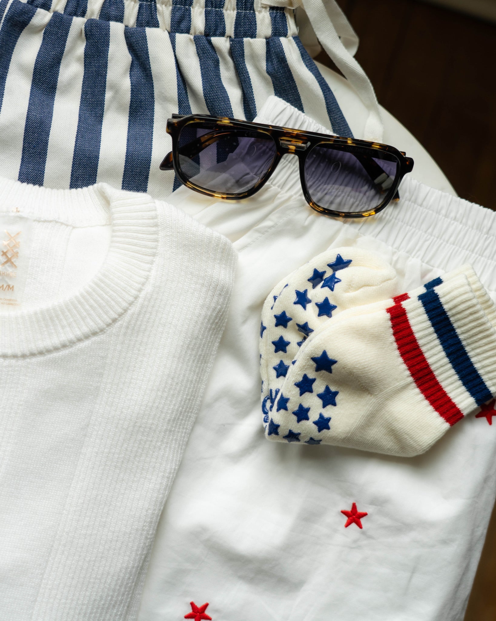 Grip Socks - Summer Stripe