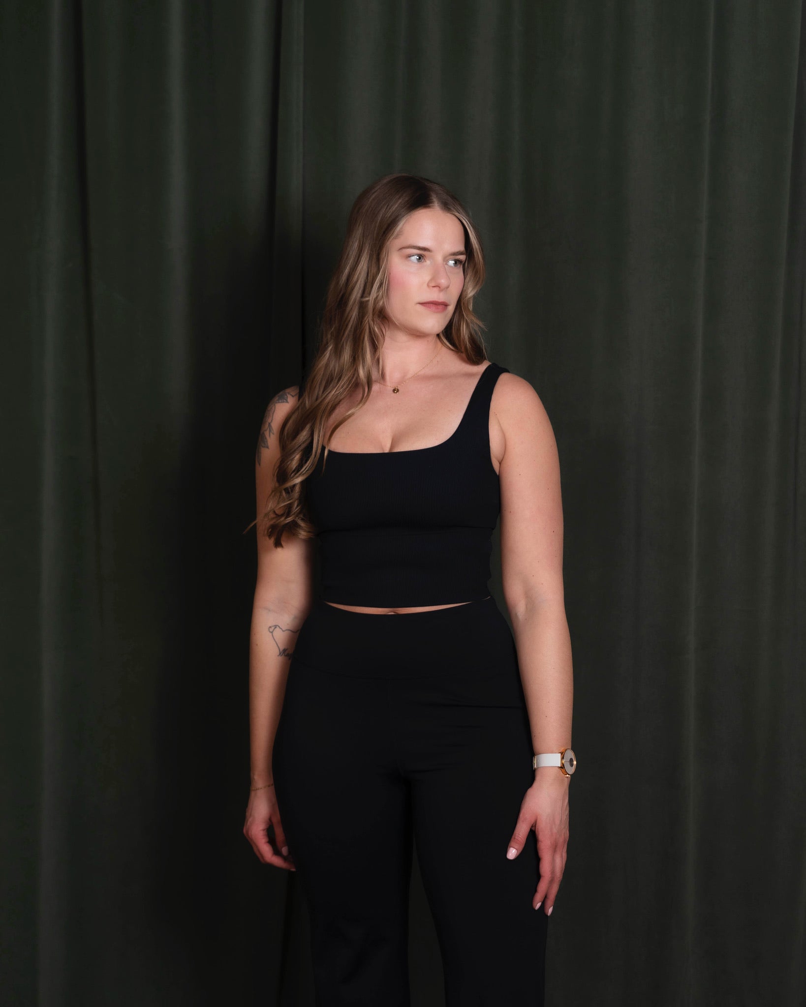 TM Women's Moveknit Rib Sport Top