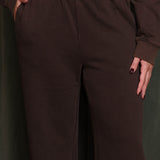 Recycled Fleece Wide Leg Sweatpant