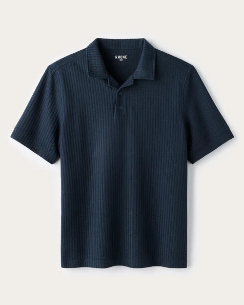 Rhone Casual Seersucker Polo