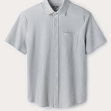 Rhone Commuter Seersucker Short Sleeve Button Down