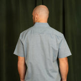Stone Rose Seersucker Striped Button Down