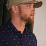 TM Comfortknit Geo Button-Up