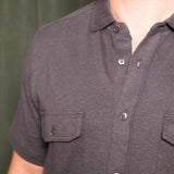 Billy Reid Hemp Cotton Knit Shirt