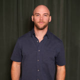 Rhone Commuter Seersucker Camp Collar Shirt