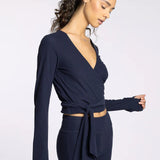 T&S Sport Wrap Top
