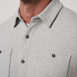 TM Cloud Waffle Button Up