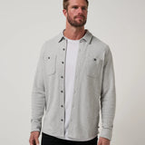 TM Cloud Waffle Button Up