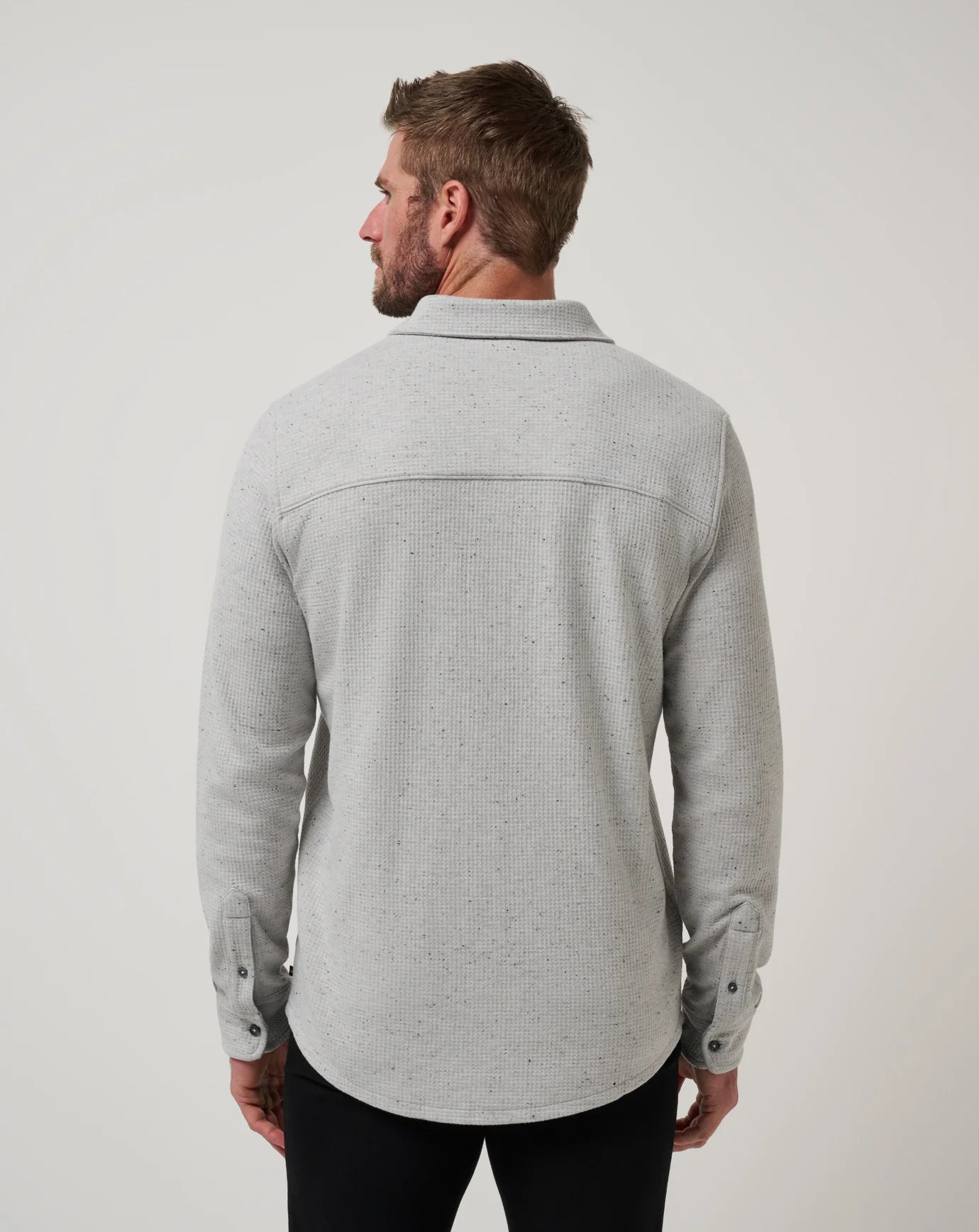 TM Cloud Waffle Button Up