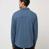 TM Cloud Waffle Button Up