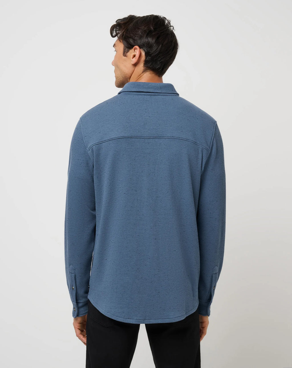 TM Cloud Waffle Button Up