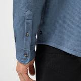 TM Cloud Waffle Button Up