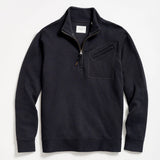 Billy Reid Quilted Half Zip